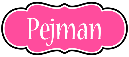 Pejman invitation logo