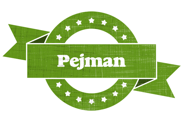 Pejman natural logo