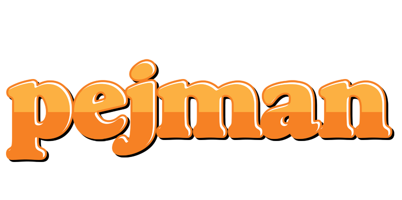 Pejman orange logo