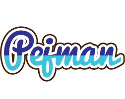 Pejman raining logo