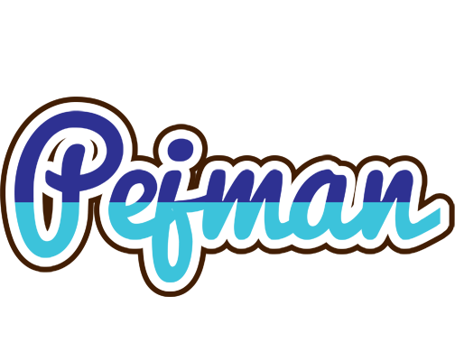 Pejman raining logo