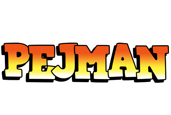 Pejman sunset logo