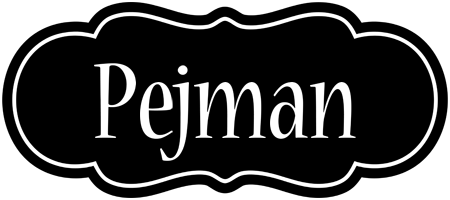 Pejman welcome logo