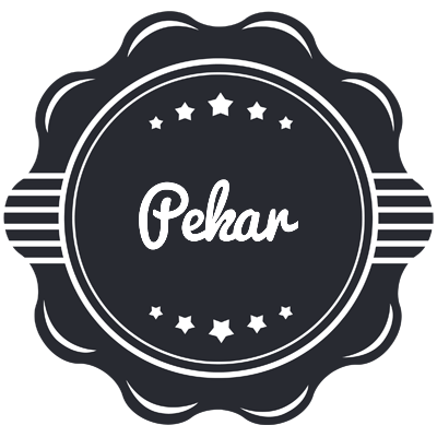 Pekar badge logo