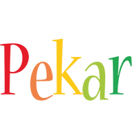 Pekar birthday logo