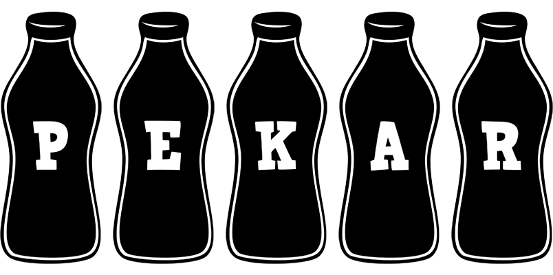 Pekar bottle logo