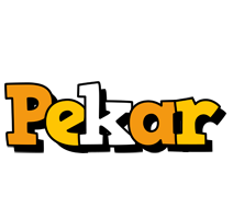 Pekar cartoon logo