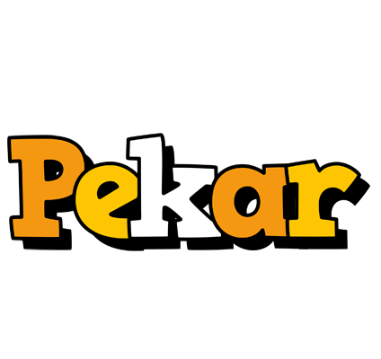 Pekar cartoon logo