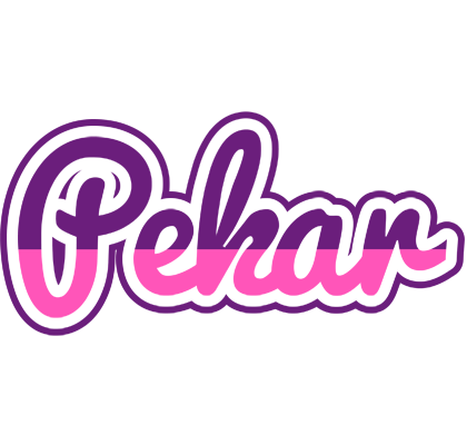 Pekar cheerful logo