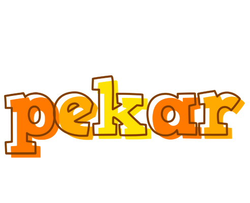 Pekar desert logo