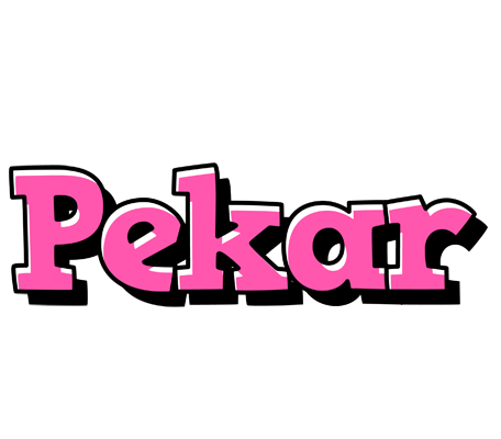 Pekar girlish logo