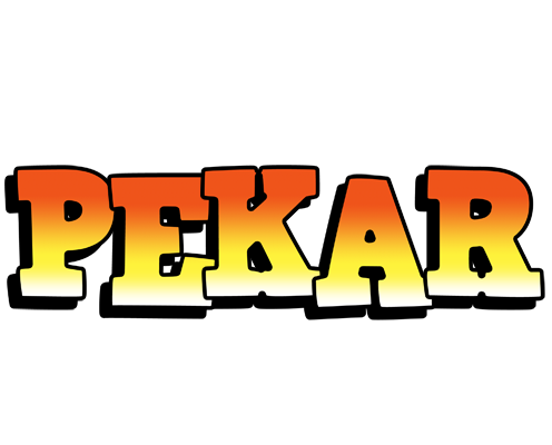 Pekar sunset logo