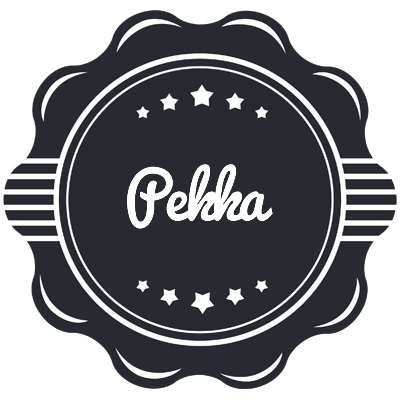 Pekka badge logo