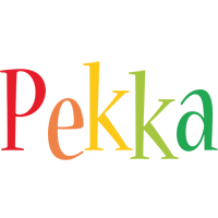 Pekka birthday logo