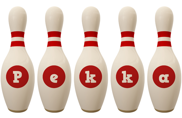 Pekka bowling-pin logo