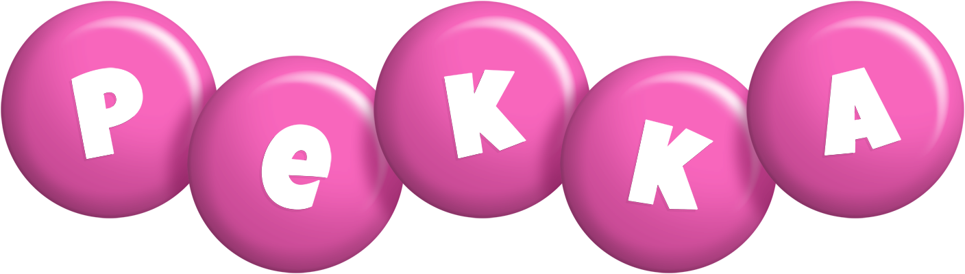 Pekka candy-pink logo