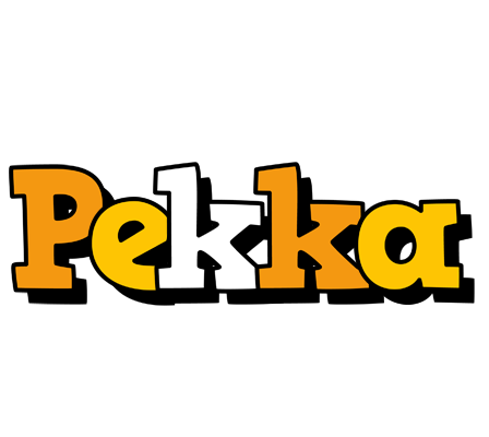 Pekka cartoon logo