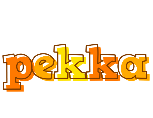 Pekka desert logo