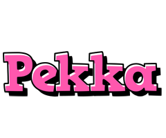 Pekka girlish logo