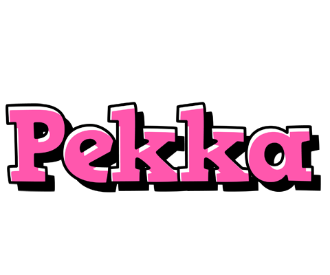 Pekka girlish logo