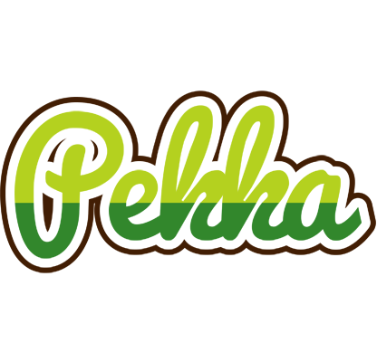 Pekka golfing logo