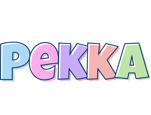 Pekka pastel logo