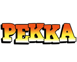 Pekka sunset logo