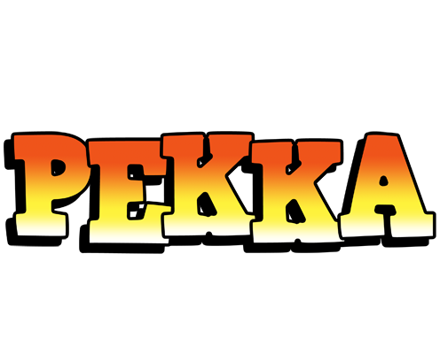 Pekka sunset logo
