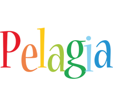 Pelagia birthday logo