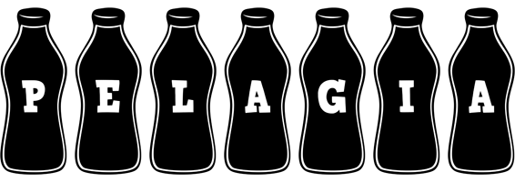 Pelagia bottle logo