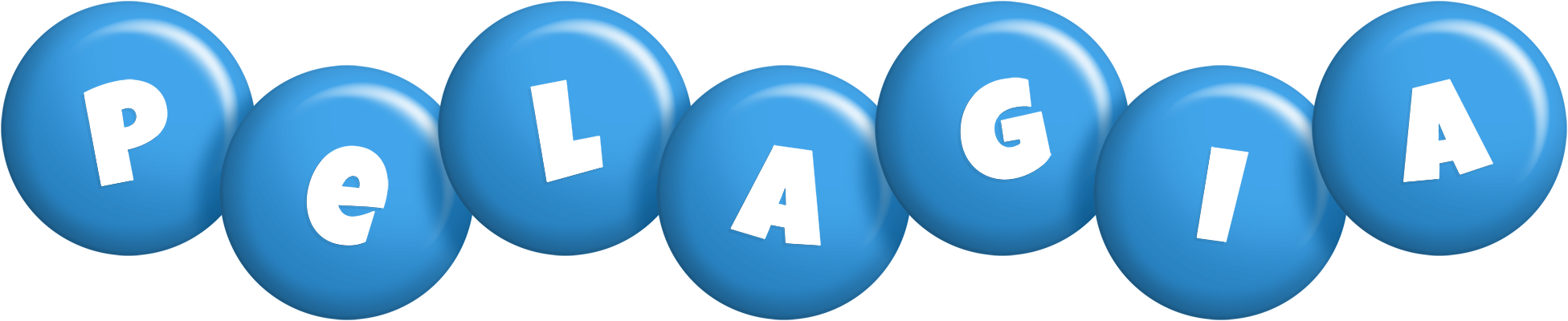 Pelagia candy-blue logo