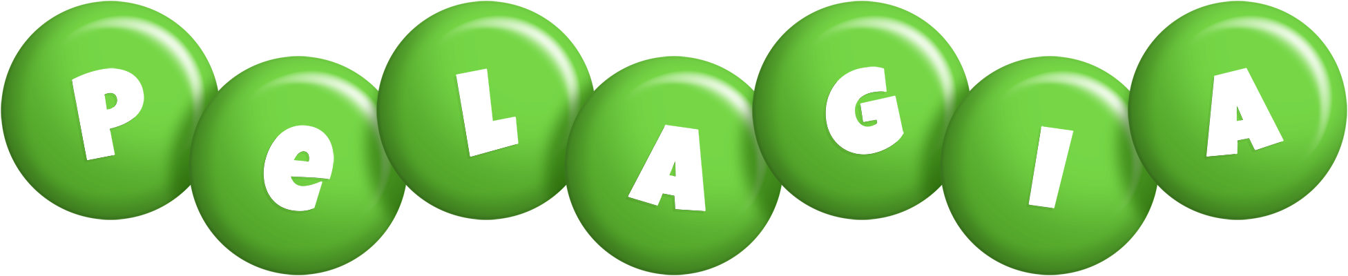 Pelagia candy-green logo