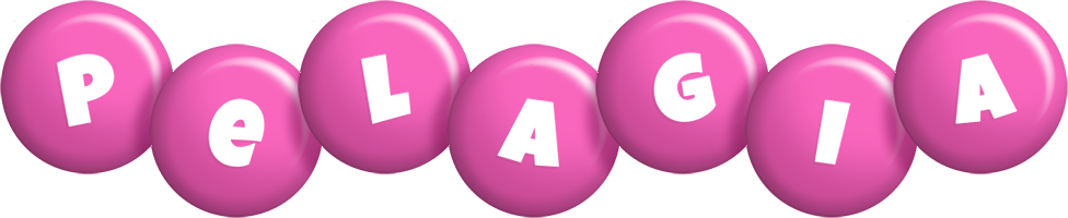 Pelagia candy-pink logo