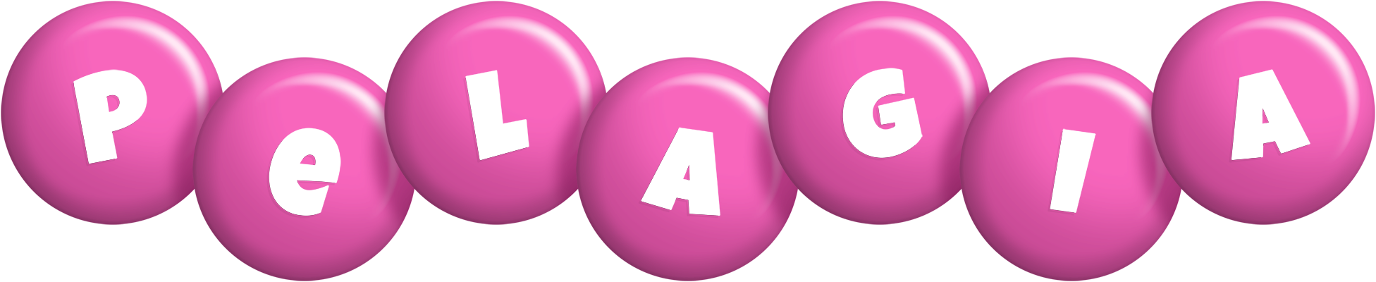 Pelagia candy-pink logo