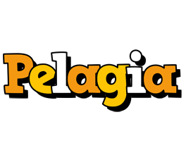 Pelagia cartoon logo