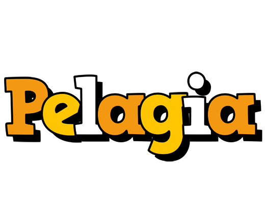 Pelagia cartoon logo