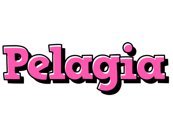 Pelagia girlish logo