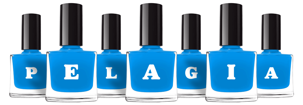 Pelagia glossy logo