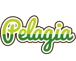 Pelagia golfing logo