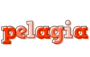 Pelagia paint logo