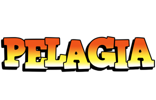 Pelagia sunset logo