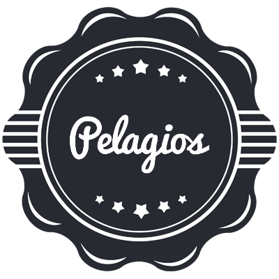 Pelagios badge logo