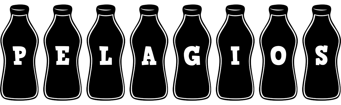 Pelagios bottle logo