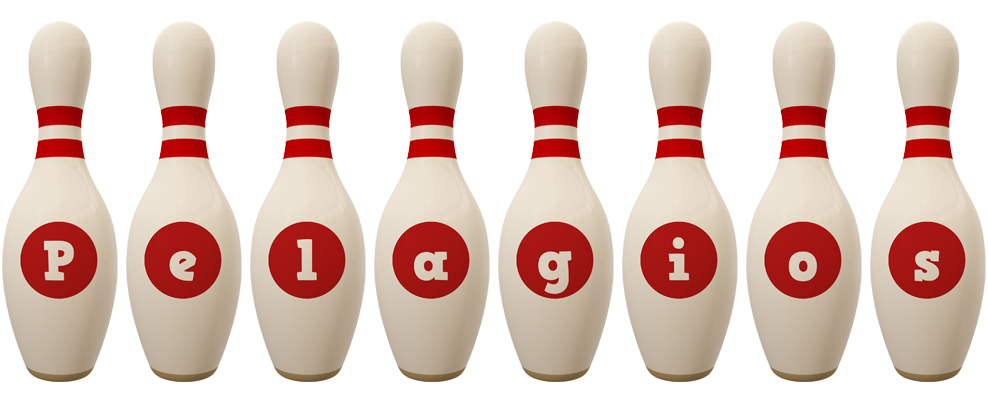 Pelagios bowling-pin logo
