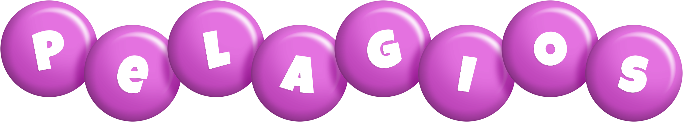 Pelagios candy-purple logo