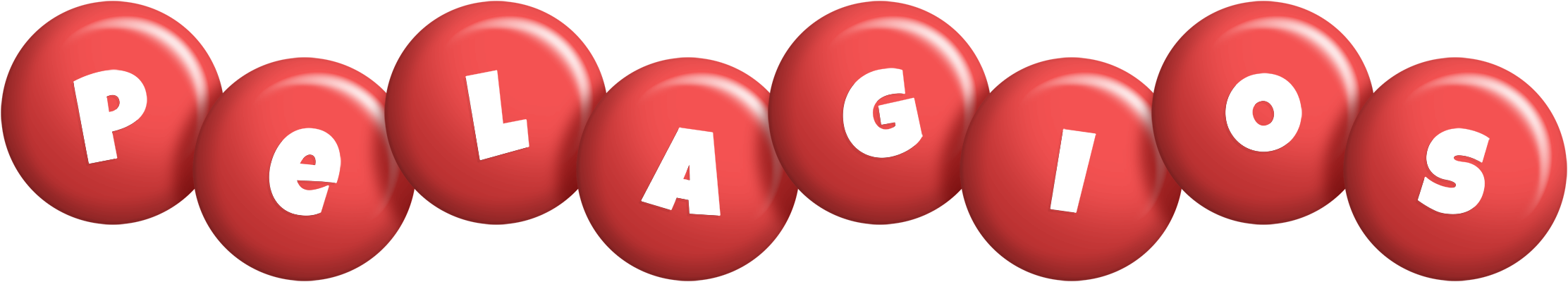 Pelagios candy-red logo