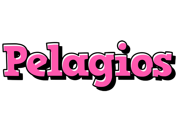 Pelagios girlish logo