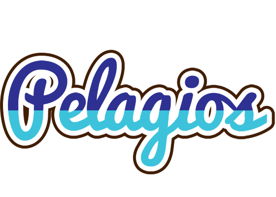 Pelagios raining logo