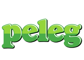 Peleg apple logo