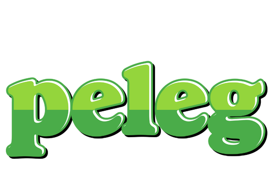 Peleg apple logo